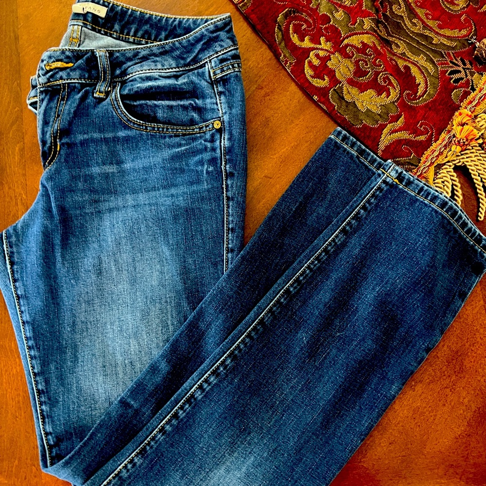 CAbi denim pants boot cut Sz 6
